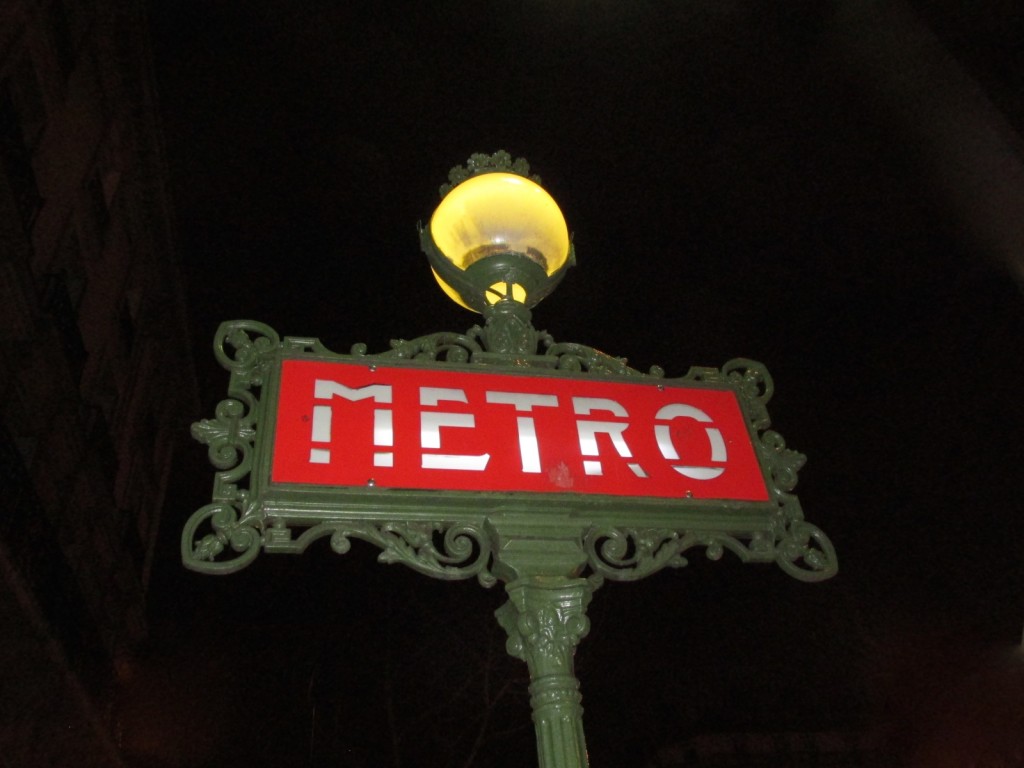 15.02.21 Paris Metro Sign