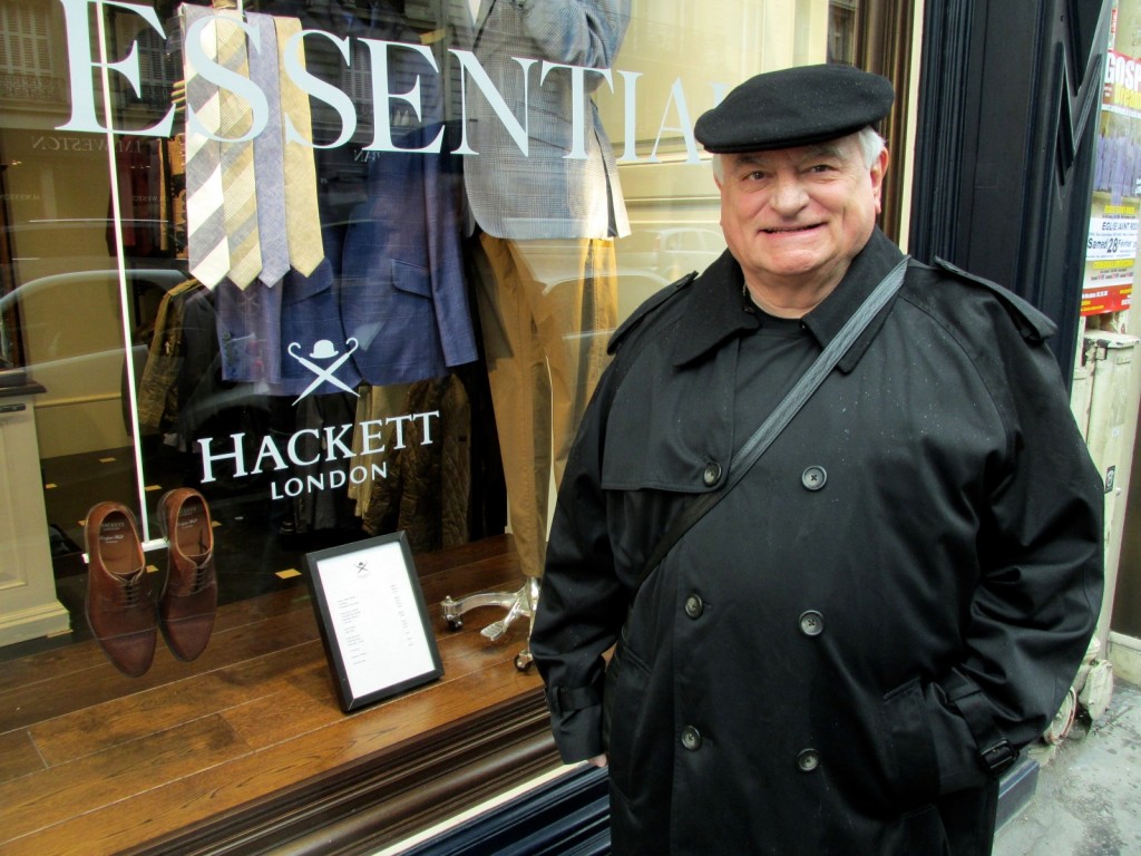 15.02.25 Paris James Hackett at his store