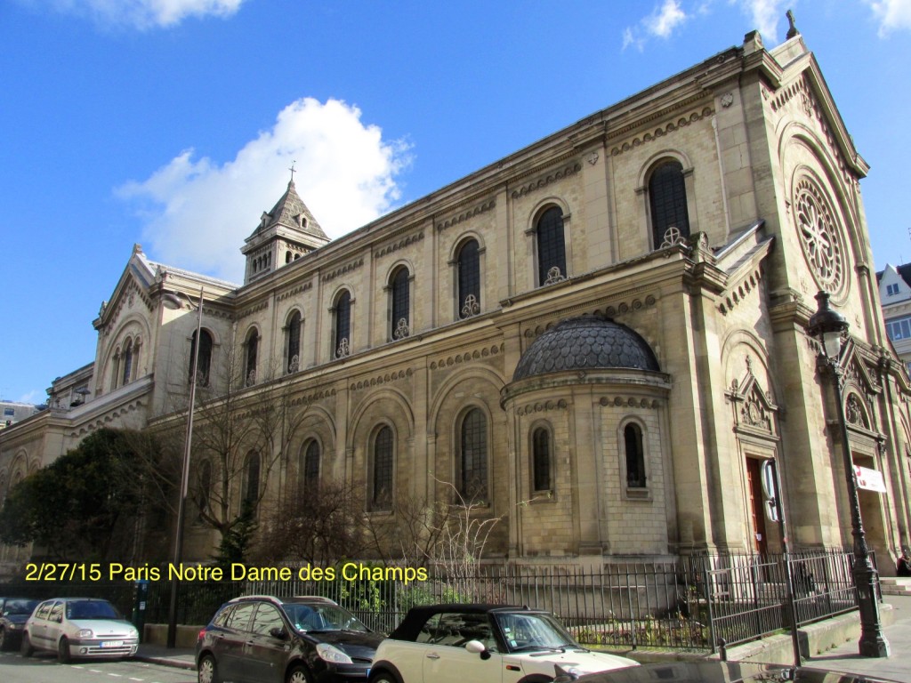 15.02.27 Paris Notre Dame des Champs 1