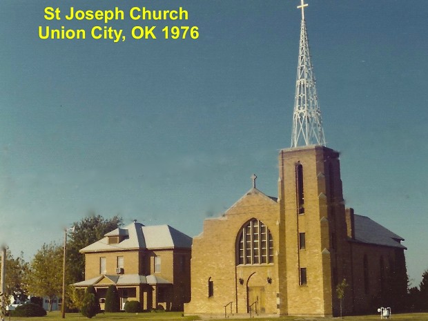 St. Joseph Church Union City, OK were I served as Pastor 1976 1981