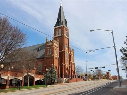 The Historic Old Cathedral of St Joseph in Oklahoma City where I served as Associate Pastor 1968-1971