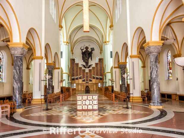 Interior of the Saint Meinrad Archabbey Church