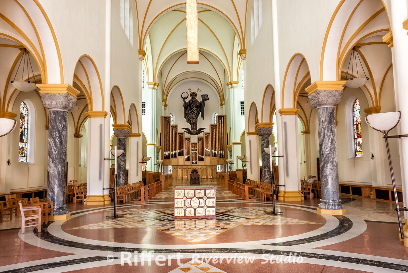 Interior of the Saint Meinrad Archabbey Church